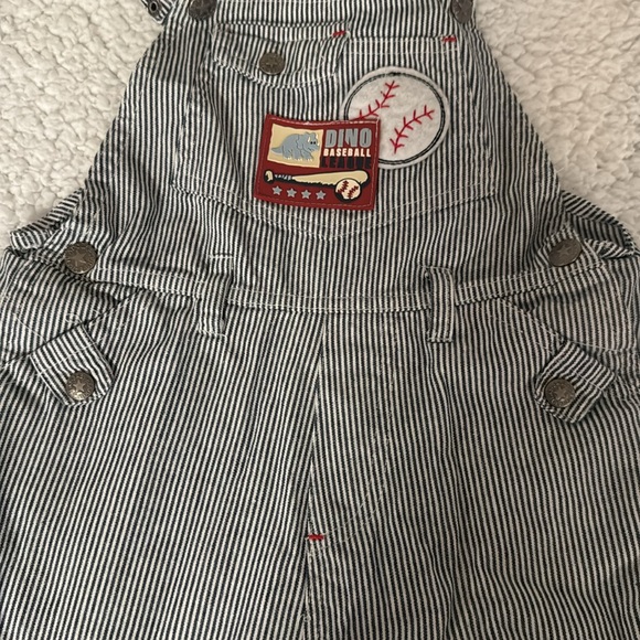 Baseball toddler overalls - Picture 5 of 5